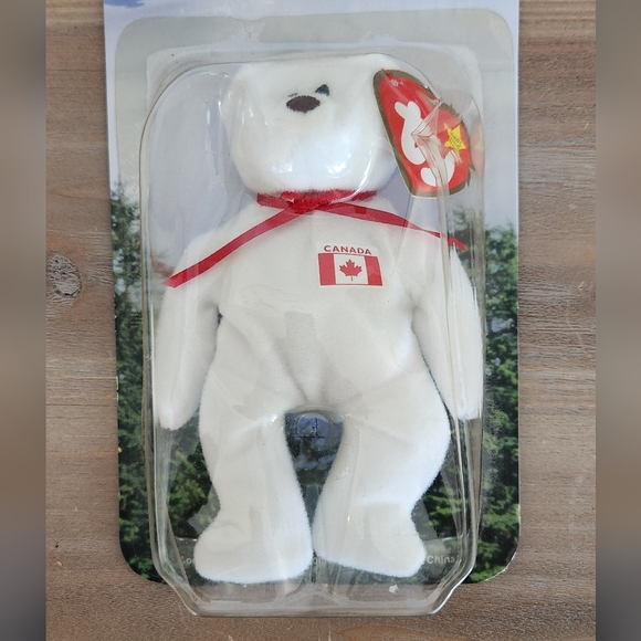 🍁 Ty Beanie Baby “Maple” the Bear – McDonald’s Exclusive, Canada Edition, Seale - Picture 4 of 10